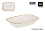 La Mediterranea Bol Rectangular Milkycream 15.2x11cm