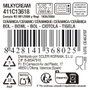 La Mediterranea Bol Rectangular Milkycream 15.2x11cm