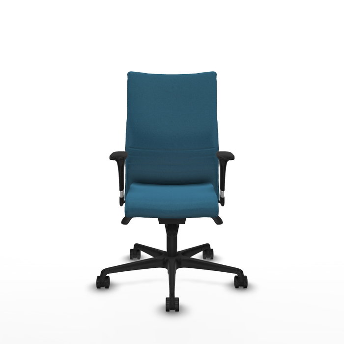 PIQUERAS Y CRESPO Silla Albacete Confidente con Mecanismo Sincro, Verde Petróleo PIQUERAS Y CRESPO Silla Albacete Confidente con Mecanismo Sincro, Verde Petróleo