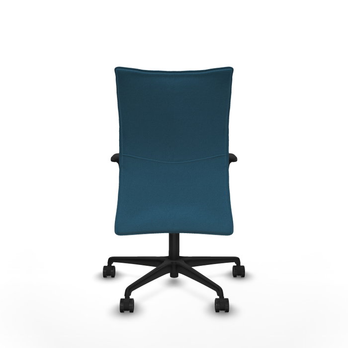 PIQUERAS Y CRESPO Silla Albacete Confidente con Mecanismo Sincro, Verde Petróleo PIQUERAS Y CRESPO Silla Albacete Confidente con Mecanismo Sincro, Verde Petróleo