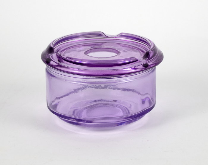 Inde Cenicero Agua Vidrio Liso 11.4 x 11.4 x 7.4 cm (24 Unidades)