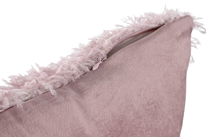 DKD Home Decor Cojín Chic Rosa 45 x 45 cm (2 Unidades) DKD Home Decor Cojín Chic Rosa 45 x 45 cm (2 Unidades)