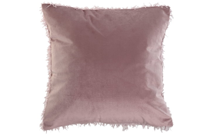 DKD Home Decor Cojín Chic Rosa 45 x 45 cm (2 Unidades) DKD Home Decor Cojín Chic Rosa 45 x 45 cm (2 Unidades)