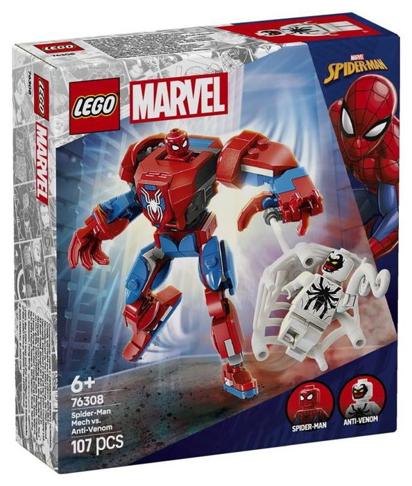 Lego Armadura Robótica Spider-Man vs. Anti-Venom
