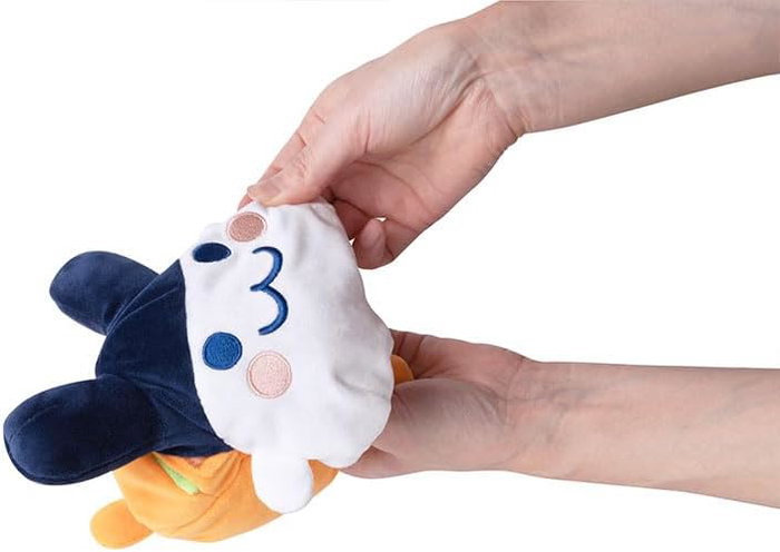 Bandai Mimitchi Mochila Tamagotchi Peluche Interactivo con Asas y Ventana para Transportar Mascota Virtual