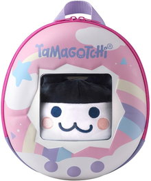 Bandai Mimitchi Mochila Tamagotchi Peluche Interactivo con Asas y Ventana para Transportar Mascota Virtual