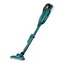 Makita DCL284FZ Aspiradora Escoba 2 en 1 Sin Bolsa a Batería, 18V, Negro y Turquesa, Potencia de Succión 18000 Pa, Peso 1.6 kg