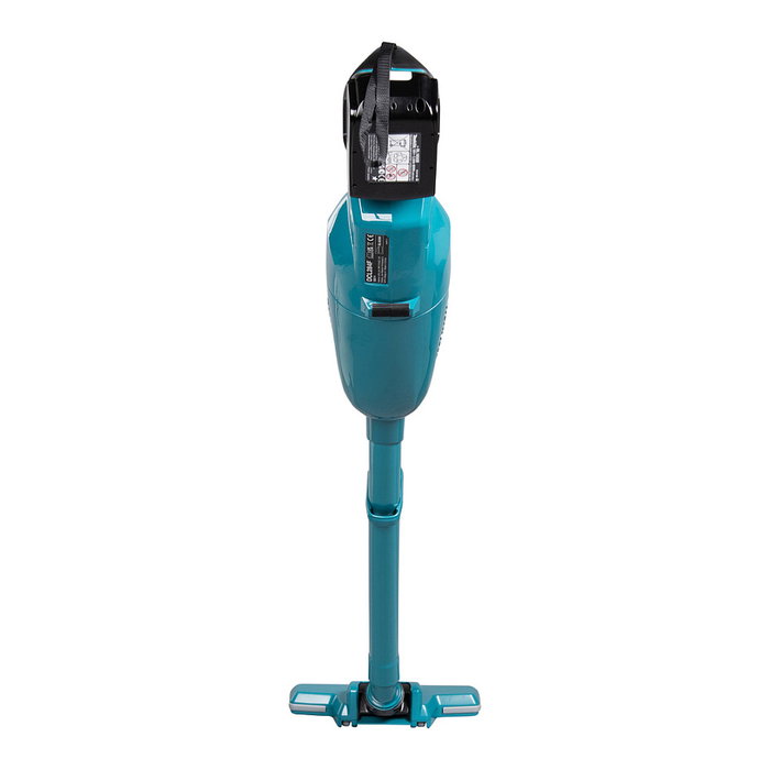 Makita DCL284FZ Aspiradora Escoba 2 en 1 Sin Bolsa a Batería, 18V, Negro y Turquesa, Potencia de Succión 18000 Pa, Peso 1.6 kg