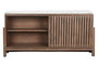 DKD Home Decor Buffet Oriental 146 x 46 x 82 cm Acacia y Terrazo