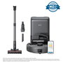 Eufy Robot Aspirador 3 en 1 E20 con LiDAR, Carga y Autovaciado, Negro, 8000 Pa de Succión, WiFi, para Suelos Duros