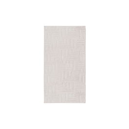 Alfombra Geométrico Crudo Poliester 80 X 1,70 X 150 cm