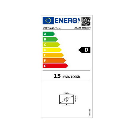Terra 2772W PV Monitor 27 WQHD IPS Negro