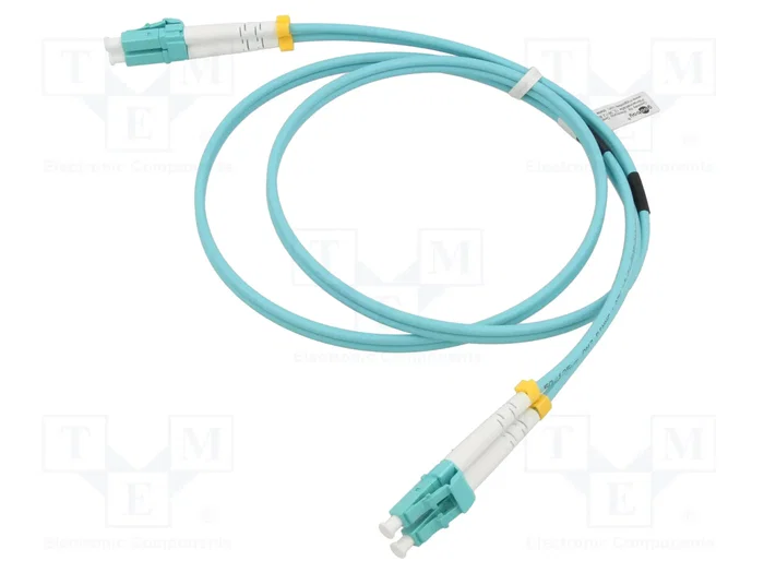 GOOBAY Cable de conexión de fibra óptica OM3 LC/UPC dúplex 1m