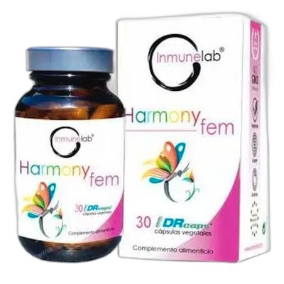 INMUNELAB Harmony Fem 30 Vcap. Complemento Alimenticio para la Mujer con Probióticos y Vitaminas