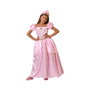 Atosa Disfraz Princesa de Cuento Rosa Vestido Niña Talla 5-6 Años