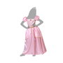 Atosa Disfraz Princesa de Cuento Rosa Vestido Niña Talla 5-6 Años