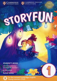 CAMBRIDGE Storyfun for starter level 1 student+online activities+home fun booklet, Karen Saxby - CAMBRIDGE