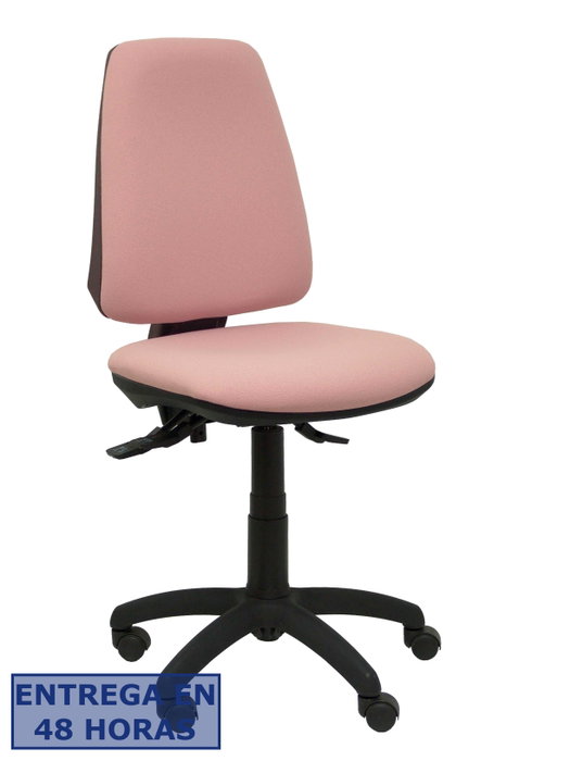 PIQUERAS Y CRESPO Silla Elche con Mecanismo Sincro, Tela Rosa Pálido