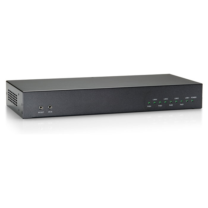 LevelOne HVE-9214PT Transmisor HDMI Extender 4K UHD 4 Canales POE sobre Cat5/Cat6, 100m, 3D, HDCP, Audio 7.1