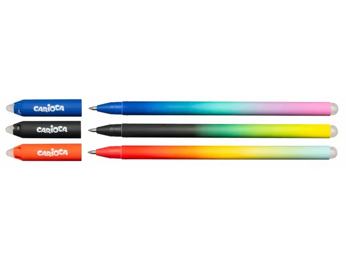 Carioca Bolígrafo Oops Easy Borrable Colores Surtidos Pack de 30 Unidades Carioca Bolígrafo Oops Easy Borrable Colores Surtidos Pack de 30 Unidades