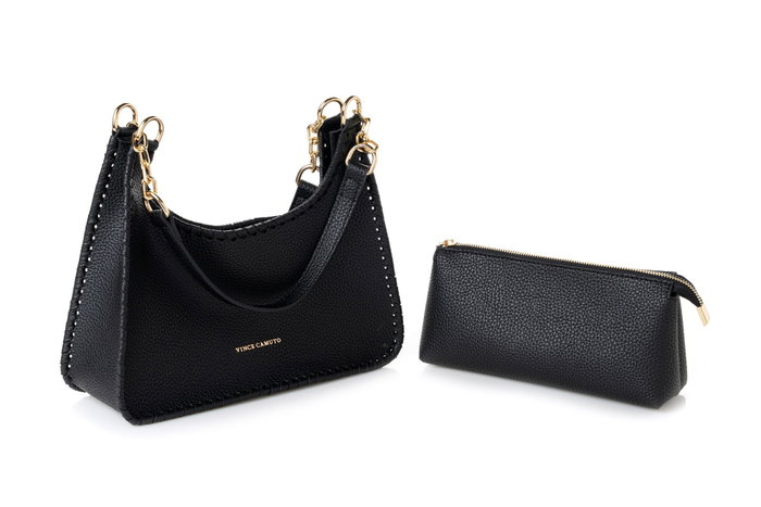 Vince Camuto Bolso Bandolera Procida - Negro Piel de Polivinilo Elegante y Práctico para Mujer Vince Camuto Bolso Bandolera Procida - Negro Piel de Polivinilo Elegante y Práctico para Mujer