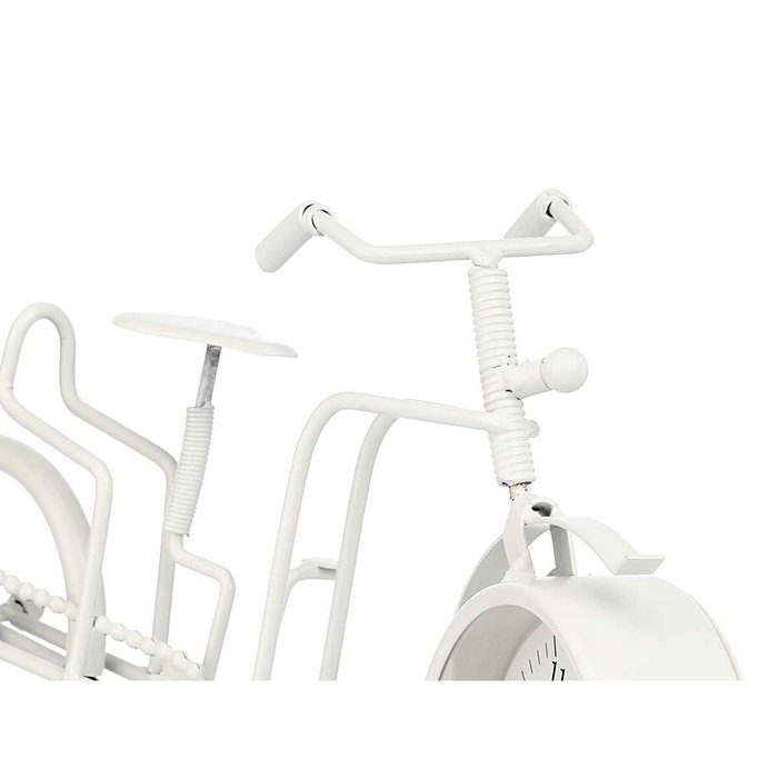 Reloj de Mesa Gift Decor Blanco Bicicleta (4 Unidades)