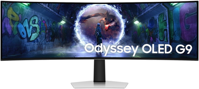 Samsung Odyssey OLED G9 S49DG934SU 49 pulgadas Curvo Dual QHD 240Hz OLED Plata