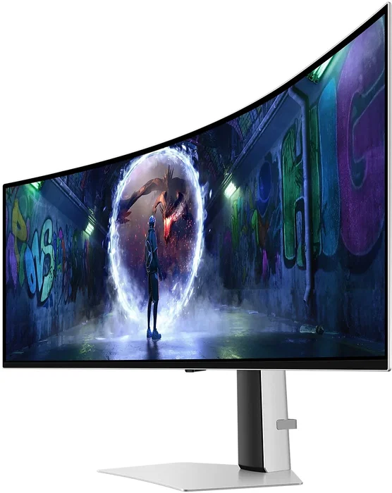 Samsung Odyssey OLED G9 S49DG934SU 49 pulgadas Curvo Dual QHD 240Hz OLED Plata