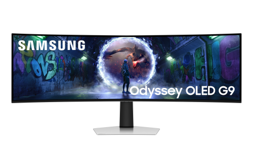 Samsung Odyssey OLED G9 S49DG934SU 49 pulgadas Curvo Dual QHD 240Hz OLED Plata