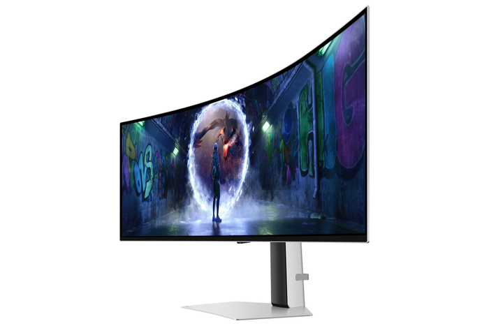 Samsung Odyssey OLED G9 S49DG934SU 49 pulgadas Curvo Dual QHD 240Hz OLED Plata