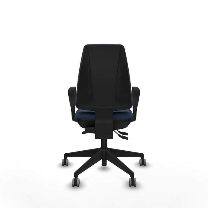 PIQUERAS Y CRESPO Silla de oficina Elche Azul marino con mecanismo Asincro PIQUERAS Y CRESPO Silla de oficina Elche Azul marino con mecanismo Asincro