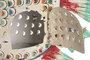 DKD Home Decor Decoración de Metal Blanco y Multicolor