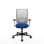 PIQUERAS Y CRESPO Silla de oficina Zulema Azul y Blanco