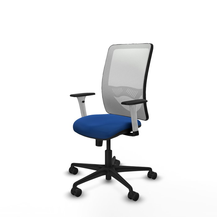 PIQUERAS Y CRESPO Silla de oficina Zulema Azul y Blanco PIQUERAS Y CRESPO Silla de oficina Zulema Azul y Blanco