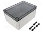 SPELSBERG TK PC Carcasa Universal de Policarbonato Gris