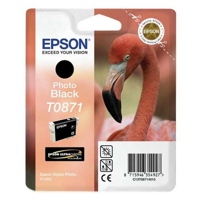 Epson Cartucho de Tinta Negro T08714010 para Stylus Photo R-1900 Epson Cartucho de Tinta Negro T08714010 para Stylus Photo R-1900