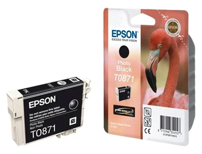 Epson Cartucho de Tinta Negro T08714010 para Stylus Photo R-1900 Epson Cartucho de Tinta Negro T08714010 para Stylus Photo R-1900