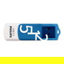 Philips FM51FD001B/00 Stick USB 3.2 512GB Vivid Edition Spring Blue Tapa Azul Blanco