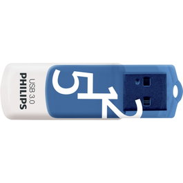 Philips FM51FD001B/00 USB Flash Drive 51 GB Azul, Blanco