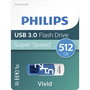 Philips FM51FD001B/00 USB Flash Drive 51 GB Azul, Blanco