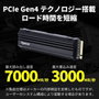 Apacer AS2280Q4U 512GB SSD M.2 2280 PCIe Gen4 con Disipador