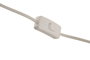 DKD Home Decor Lampara Sobremesa Mediterraneo Blanco 18 x 26 x 18 cm