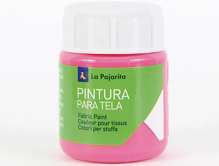 La Pajarita Pintura para Tela Magenta 25 ml