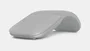 Microsoft Surface Arc Mouse - Ratón óptico inalámbrico Bluetooth 4.1 Blue Trace, ambidiestro, 2 botones, táctil, color plata, compatible con Surface Laptop