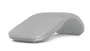 Microsoft Surface Arc Mouse - Ratón óptico inalámbrico Bluetooth 4.1 Blue Trace, ambidiestro, 2 botones, táctil, color plata, compatible con Surface Laptop
