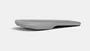 Microsoft Surface Arc Mouse - Ratón óptico inalámbrico Bluetooth 4.1 Blue Trace, ambidiestro, 2 botones, táctil, color plata, compatible con Surface Laptop