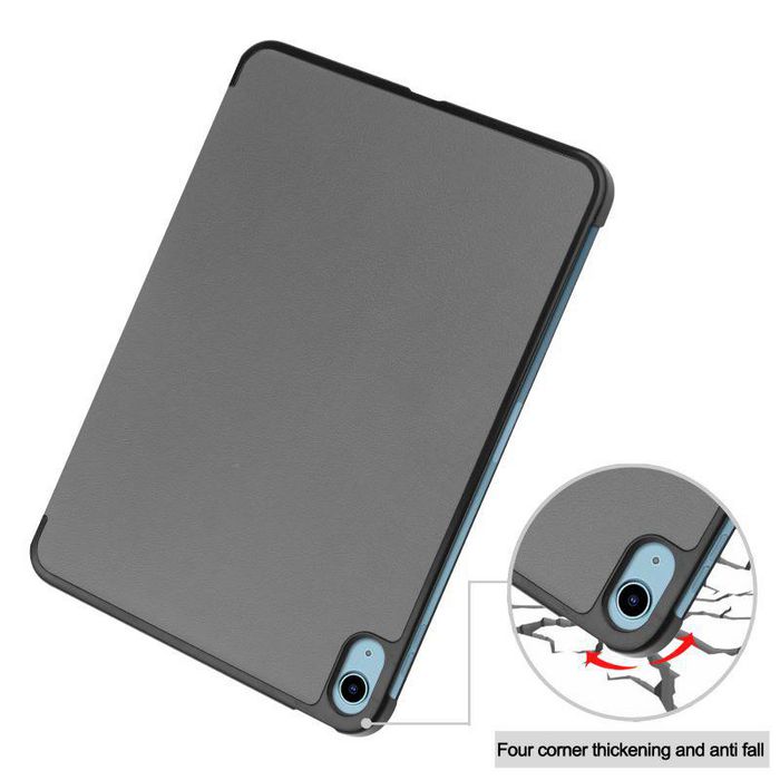 CoreParts Funda Rígida Tríptico con Auto Reposo/Activación para Apple iPad 10ª Gen 10.9 pulgadas (2022) Gris CoreParts Funda Rígida Tríptico con Auto Reposo/Activación para Apple iPad 10ª Gen 10.9 pulgadas (2022) Gris