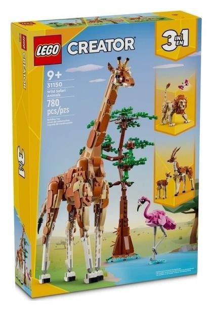 LEGO Creator Safari de Animales Salvajes 31150