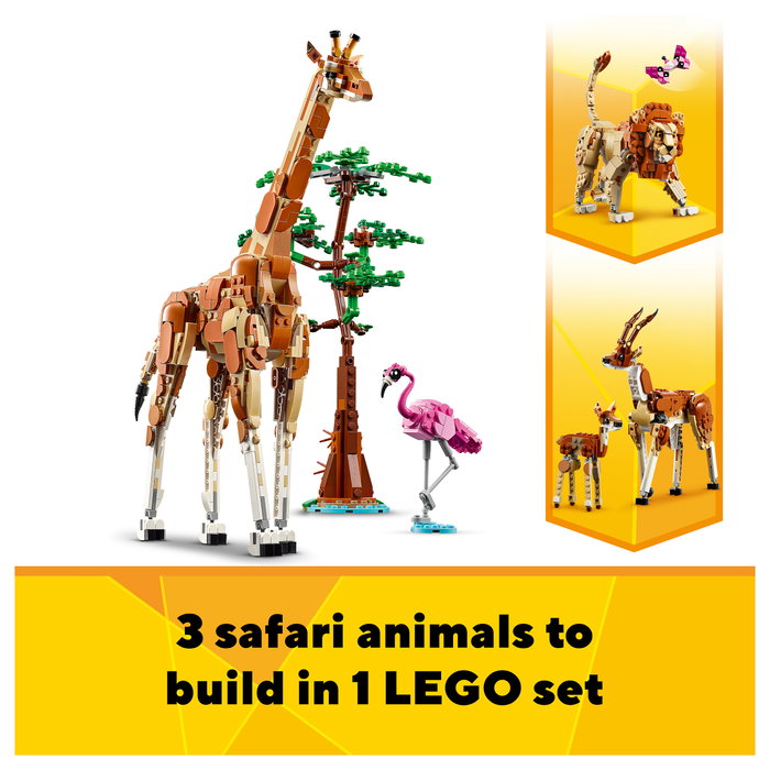 LEGO Creator Safari de Animales Salvajes 31150