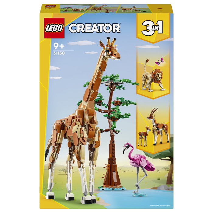 LEGO Creator Safari de Animales Salvajes 31150